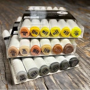 NWT Master’s Touch Alcohol Markers 3 packs Greys Yellows Skin tones